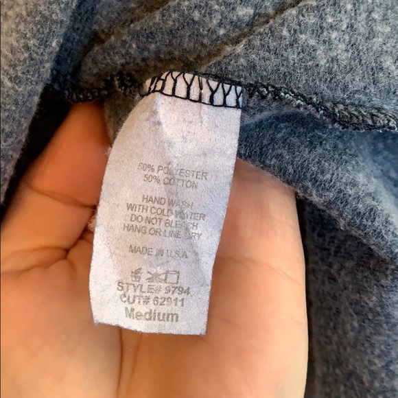 💕HP💕Vintage Havana blue long sleeve top - Picture 12 of 12